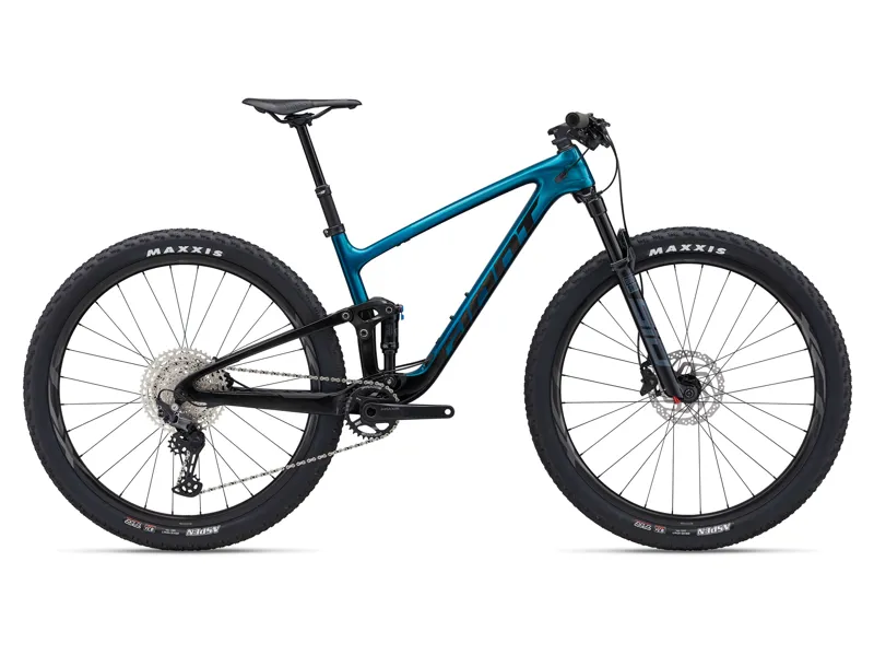 Giant Anthem Advanced 29 3 Cross Country Dual Suspension Mountain Bike in Sea Sparkle